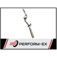 PERFORM-EX 3" STAINLESS STEEL CAT/MUFFLER TURBO BACK EXHAUST FITS NISSAN NAVARA D23 NP300 2.3L TD 4CYL 2015-ON