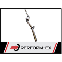 PERFORM-EX 3" STAINLESS STEEL NO CAT/MUFFLER TURBO BACK EXHAUST FITS NISSAN NAVARA D23 NP300 2.3L TD 4CYL 2015-ON