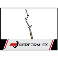 PERFORM-EX 3" STAINLESS STEEL NO CAT/PIPE ONLY TURBO BACK EXHAUST FITS NISSAN NAVARA D23 NP300 2.3L TD 4CYL 2015-ON