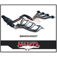 MANTA CERAMIC EXTRACTORS CATS & Y-PIPE KIT FITS CHEVROLET SILVERADO 1500 ZR1 ZR2 6.2L V8 (SSMKCH0007)