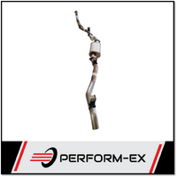 PERFORM-EX 3" STAINLESS STEEL NO CAT/MUFFLER TURBO BACK EXHAUST SYSTEM FITS TOYOTA LANDCRUISER VDJ79R 2012-2016 DUAL CAB