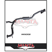 MANTA 3" CAT BACK EXHAUST WITH MEDIUM MUFFLER FITS NISSAN PATROL Y62 5.6L V8 2012-ON (MKNI0108)