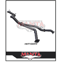 MANTA 3" TWIN INTO 4" DPF BACK EXHAUST FITS TOYOTA LANDCRUISER VDJ200R 2015-2021 (MKTY0099)