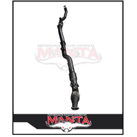 Manta 4" Turbo Back Exhaust System fits Toyota Landcruiser VDJ79R 4.5L V8 2016-ON (MKTY0192)