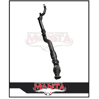 Manta 4" Turbo Back Exhaust System fits Toyota Landcruiser VDJ79R 4.5L V8 2016-ON (MKTY0193)