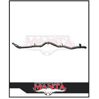 Manta 4" Turbo Back Exhaust System fits Toyota Landcruiser VDJ79R 4.5L V8 2016-ON (MKTY0195)