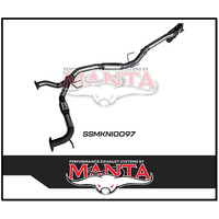 MANTA 3" STAINLESS STEEL CAT BACK EXHAUST WITH HOTDOG/MUFFLER FITS NISSAN PATROL Y62 5.6L V8 2012-ON