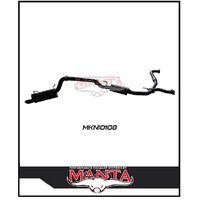 MANTA 3" CAT BACK EXHAUST WITH MEDIUM MUFFLER FITS NISSAN PATROL Y62 5.6L V8 2012-ON (MKNI0108)