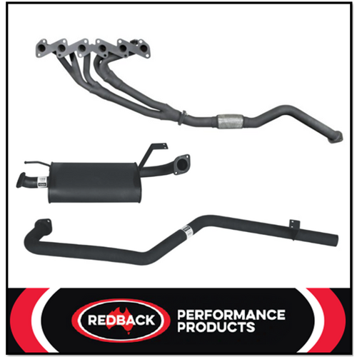 Exhaust components from the Redback brand.