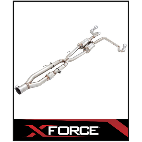 An image of an XForce exhaust system.