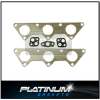 PLATINUM EXHAUST MANIFOLD GASKET FITS MITSUBISHI CHALLENGER PA 6G72 SOHC 24V V6 12/1997-6/2007