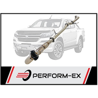 PERFORM-EX 3" CAT/PIPE ONLY TURBO BACK EXHAUST SYSTEM FITS HOLDEN COLORADO RG 2.8L 4CYL 2012-9/2016