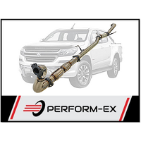 PERFORM-EX 3" STAINLESS STEEL CAT/HOTDOG TURBO BACK EXHAUST FITS HOLDEN COLORADO RG 2.8L TD 9/2016-6/2020 (DPF DELETE)