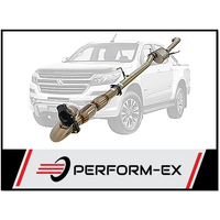 PERFORM-EX 3" STAINLESS STEEL CAT/MUFFLER TURBO BACK EXHAUST FITS HOLDEN COLORADO RG 2.8L TD 9/2016-6/2020 (DPF DELETE)