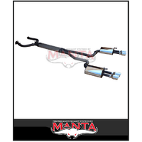 DPE BY MANTA 3" CAT BACK STAINLESS STEEL EXHAUST SYSTEM FITS HOLDEN COMMODORE VE VF 6.0L 6.2L V8 UTE (HOLK128U3-CB)