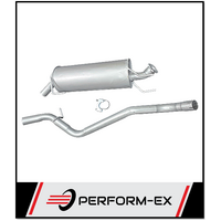 STANDARD REAR MUFFLER & TAILPIPE FITS TOYOTA HIACE TRH201R 2.7L PETROL LWB VAN 3/2005-1/2019 (M1756)