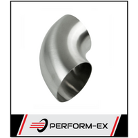 3" 76MM X 90 DEGREE MANDREL BEND 304 ULTI GRADE STAINLESS STEEL EXHAUST PIPE