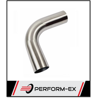 2.5" 63MM X 90 DEGREE MANDREL BEND 304 STAINLESS STEEL EXHAUST PIPE