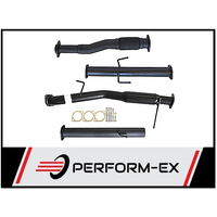 PERFORM-EX 3" DPF BACK WITH HOTDOG EXHAUST SYSTEM FITS MITSUBISHI TRITON MQ MR 2.4L 4N15 4CYL 3/2015-ON