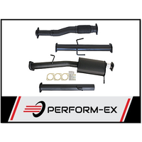 PERFORM-EX 3" DPF BACK WITH MUFFLER EXHAUST SYSTEM FITS MITSUBISHI TRITON MQ MR 2.4L 4N15 4CYL 3/2015-ON