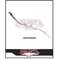 MANTA ENGINE BACK EXHAUST SYSTEM FITS FORD FAIRLANE NA NC 4.0L 6CYL (MKFD0025)