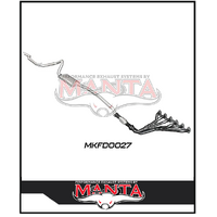 Manta Engine Back Exhaust System fits Ford Fairlane NF NL 4.0L 6Cyl (MKFD0027)