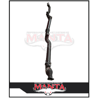 Manta 4" Turbo Back Exhaust System fits Toyota Landcruiser VDJ79R 4.5L V8 2016-ON (MKTY0194)