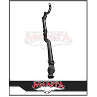 Manta 4" Turbo Back Exhaust System fits Toyota Landcruiser VDJ79R 4.5L V8 2016-ON (MKTY0195)