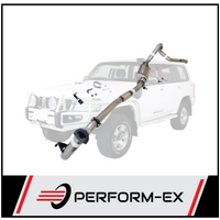 PERFORM-EX 3" STAINLESS STEEL WITH MUFFLER TURBO BACK EXHAUST SYSTEM FITS NISSAN PATROL Y61 GU 3.0L TD WAGON