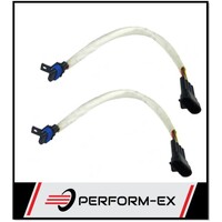 OXYGEN SENSOR WIRING LOOM EXTENSION FIT HOLDEN COMMODORE VT VU VX VY VZ V8 (PAIR)