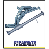 PACEMAKER COMPETITION EXTRACTORS & CAT FITS FORD TERRITORY SX SY SZ 4.0L 6CYL