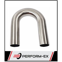 1.75" 44MM X 180 DEGREE MANDREL BEND 304 STAINLESS STEEL EXHAUST PIPE