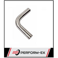 1.75" 44MM X 90 DEGREE MANDREL BEND 304 STAINLESS STEEL EXHAUST PIPE