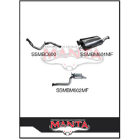 MANTA 3" STAINLESS STEEL TURBO BACK EXHAUST SYSTEM FITS FORD TERRITORY SZ 2.7L TD (SSMKFD0019)