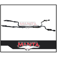 MANTA STAINLESS STEEL COMPLETE EXHAUST SYSTEM FITS RAM 1500 DT TRX 6.2L SUPERCHARGED V8 (SSMKRA0011)