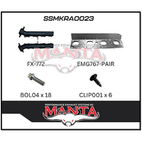 MANTA STANDARD MANIFOLD REPLACEMENT KIT FIT RAM 1500 DT 5.7L V8 2020-ON (SSMKRA0023)