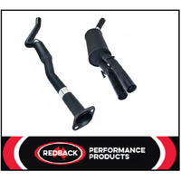 REDBACK 2.5" CATBACK EXHAUST SYSTEM WITH HOTDOG/DUAL REAR MUFFLER FITS HOLDEN COMMODORE VT VX VY V6 SEDAN