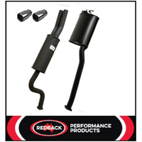 REDBACK 2.5" CATBACK EXHAUST SYSTEM FITS FORD FALCON BA BF XR6 6CYL UTE WITH TIPS