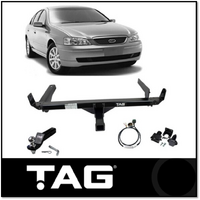 TAG HEAVY DUTY TOWBAR KIT (2300KG) FITS FORD FALCON FG SEDAN 1/2008-10/2014 (WITH REVERSE SENSORS)