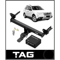 TAG HEAVY DUTY TOWBAR KIT (1400KG) FITS SUBARU FORESTER SH WAGON 3/2008-12/2012