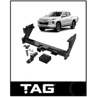 TAG TOWBAR KIT (3100KG) FITS MITSUBISHI TRITON MR 11/2018-12/2023 WITH STEP (T7C707-K202)