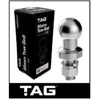 TAG CHROME TOW BALL - 50MM 3.5 TONNE (UNT010)