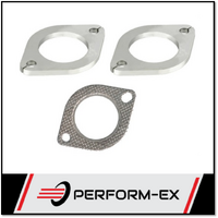 3" (76MM) X 2 BOLT FLANGE PLATE KIT (STAINLESS STEEL)