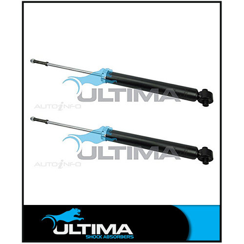 REAR NITRO GAS ULTIMA SHOCKS (PAIR) FITS TOYOTA COROLLA ZRE152R 5/2007-1/2014