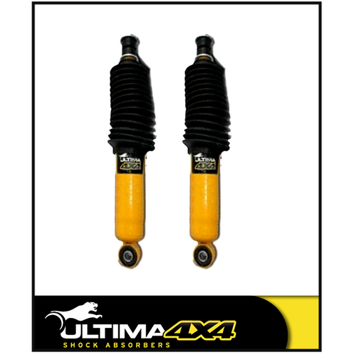 ULTIMA 4X4 HEAVY DUTY FRONT SHOCKS FITS NISSAN NAVARA D22 4WD 4/97-12/15