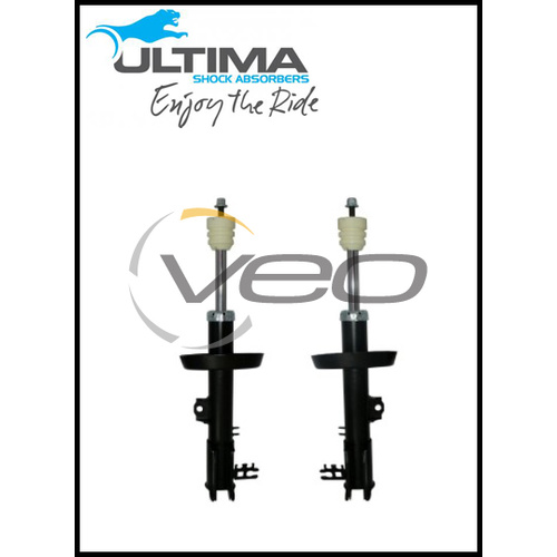 FRONT ULTIMA GAS STRUTS (PAIR) FITS HOLDEN VECTRA JS 2.5L HATCHBACK 8/98-8/99