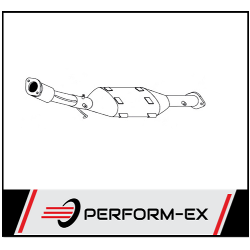 UNDERFLOOR CAT CONVERTER FITS NISSAN X-TRAIL T30 2.5L 4CYL 10/2001-9/2007