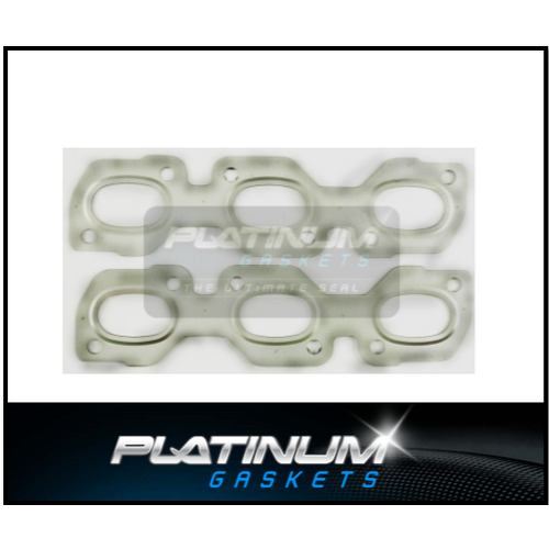 PLATINUM EXHAUST MANIFOLD GASKET FITS MAZDA MPV LW10 2.5L 24V DOHC V6 9/1999-6/2002