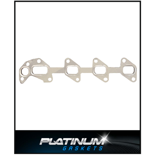 PLATINUM LEFT EXHAUST MANIFOLD GASKET FITS TOYOTA LANDCRUISER VDJ78R 4.5L V8 (EMS762)