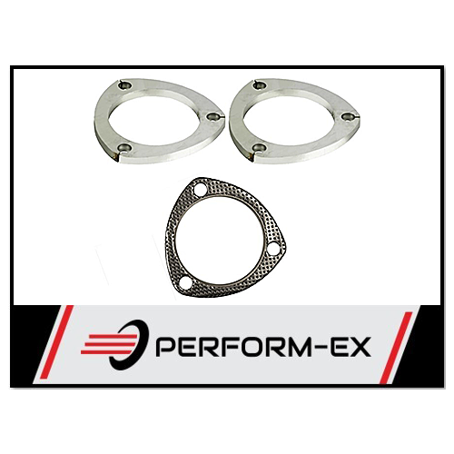 2" (51MM) X 3 BOLT FLANGE PLATE KIT (STAINLESS STEEL)